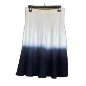 NWOT Chelsea & Theodore knit dip dye skirt